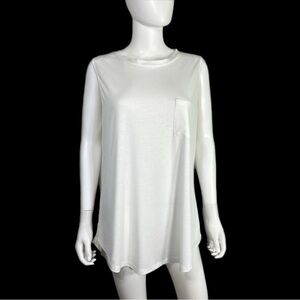 Hount Women’s White Pocket Tunic Tank